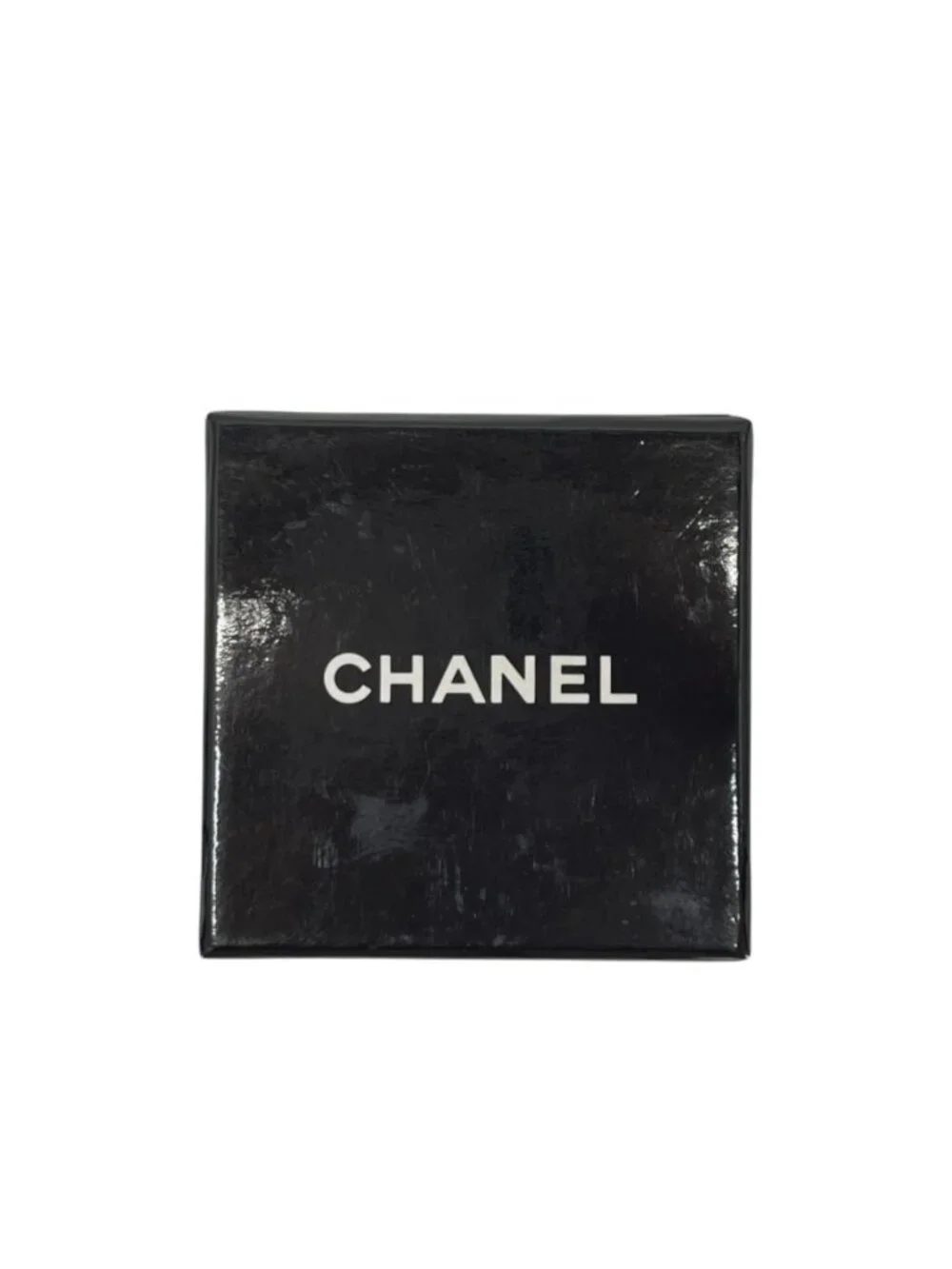 Chanel Brooch Cambon Plate Swing 31 Rue Metal Gold